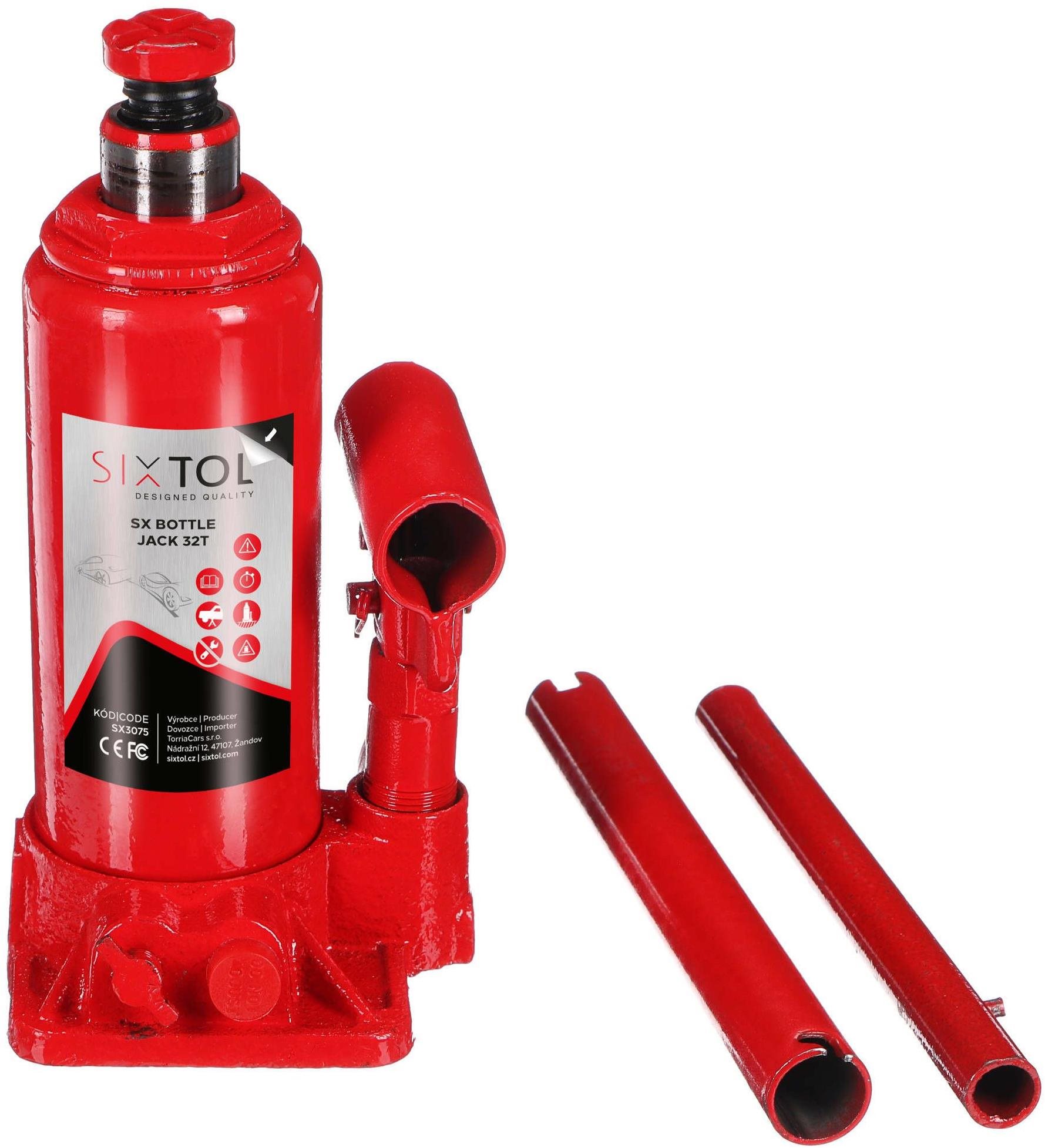 Sixtol Hydraulický zvedák panenka SX Bottle Jack 32 T