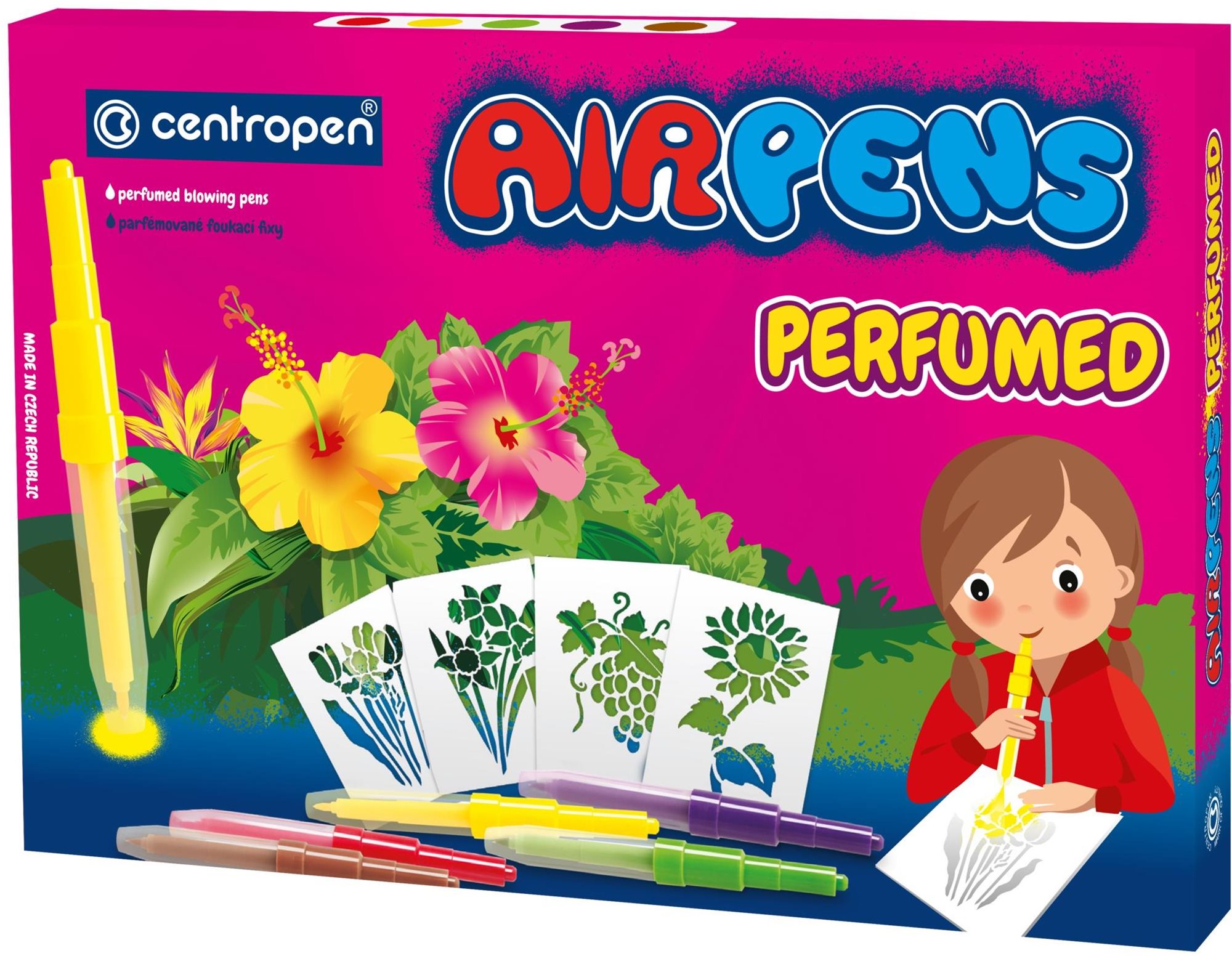 CENTROPEN Air Pens 1589, foukací, Parfumed