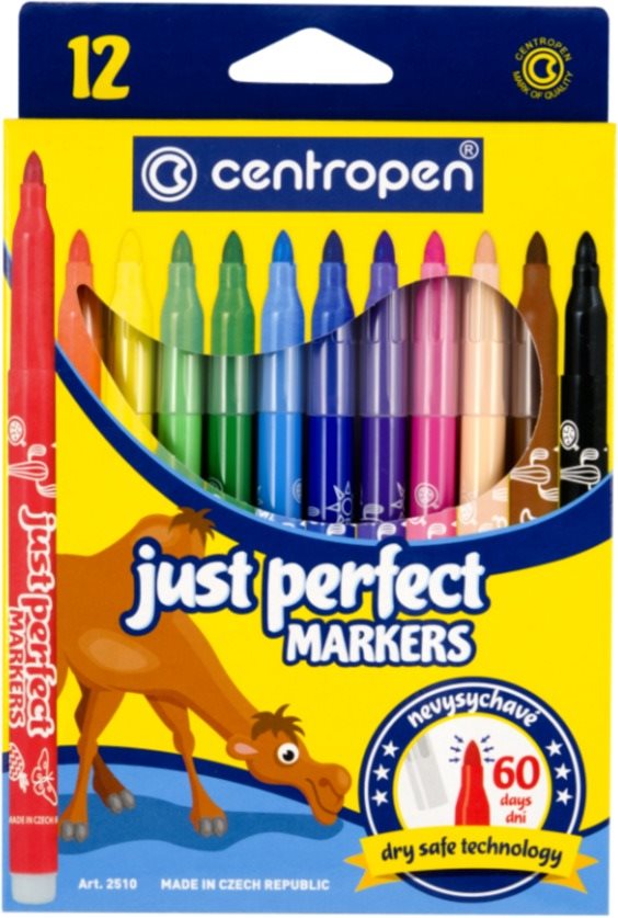 CENTROPEN popisovače Perfect 2510 nevysychavé 12 ks
