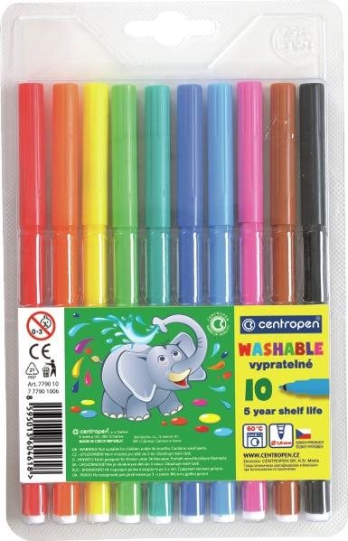 CENTROPEN popisovače 7790 TP vypratelné 10 ks