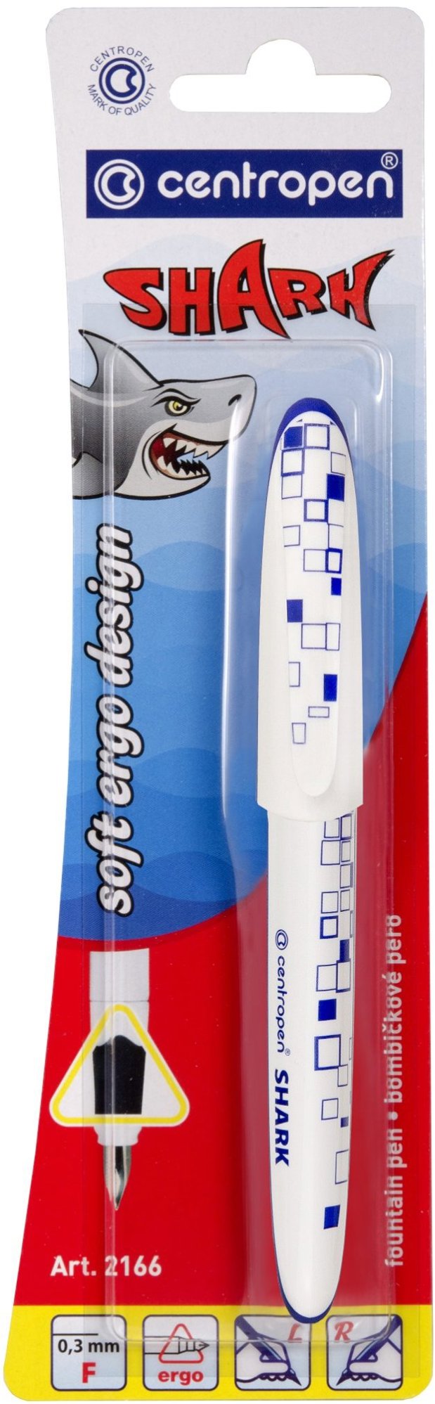 CENTROPEN SHARK 2166 (náhodná barva pera)