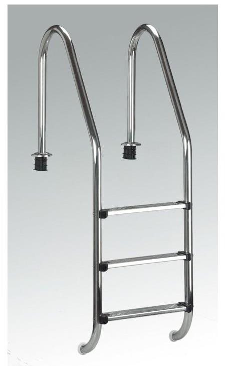 CF GROUP Schůdky bazénové pro zapuštěné bazény s hloubkou 120 cm (široké)