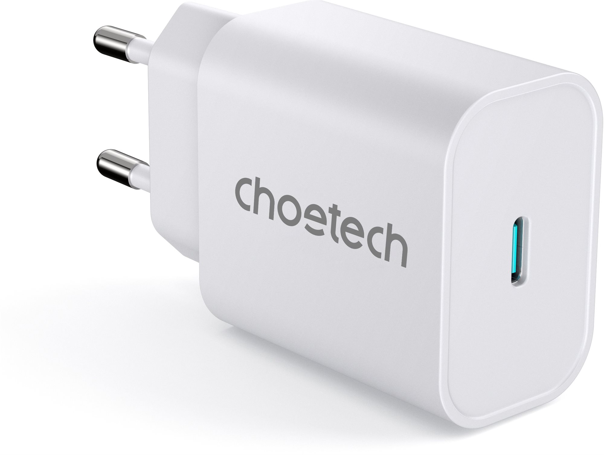ChoeTech USB-C PD PPS Samsung Super Fast Charging 25W Charger White