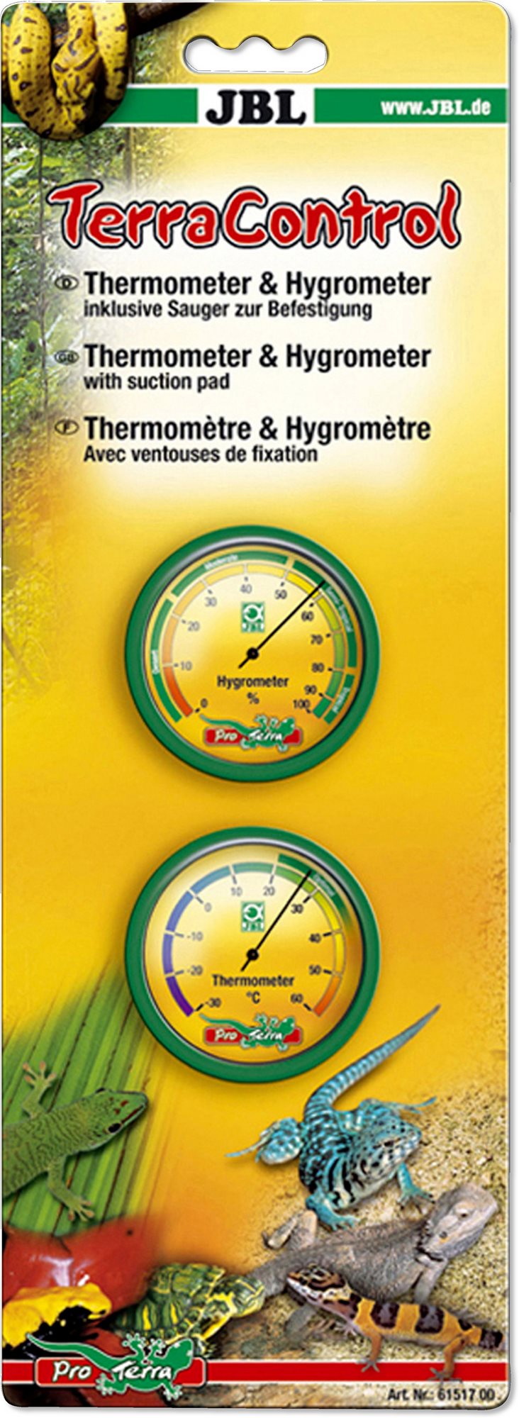 JBL TerraControl teploměr a vlhkoměr