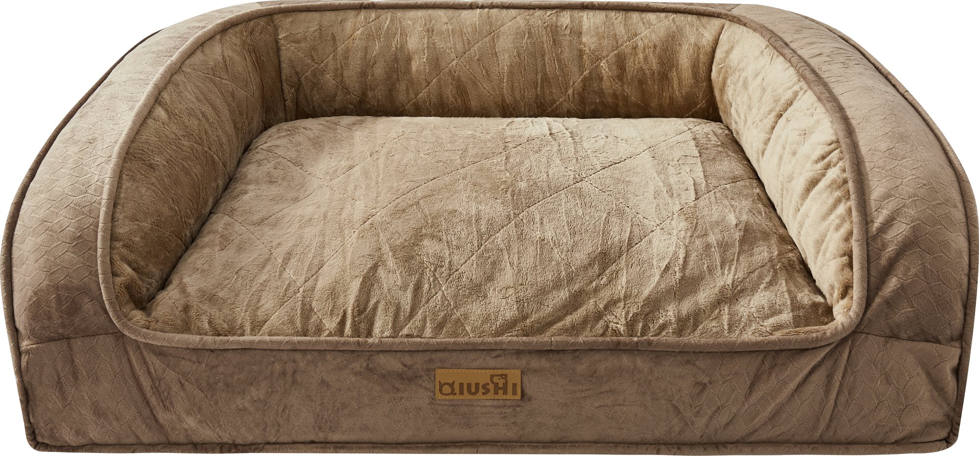 Qiushi pelíšek sofa delux hnědé S