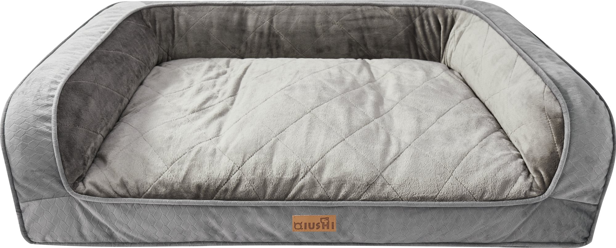 Qiushi pelíšek sofa delux šedé S