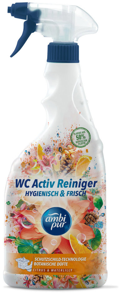 AMBI PUR WC Active sprej citron & leknín 750 ml