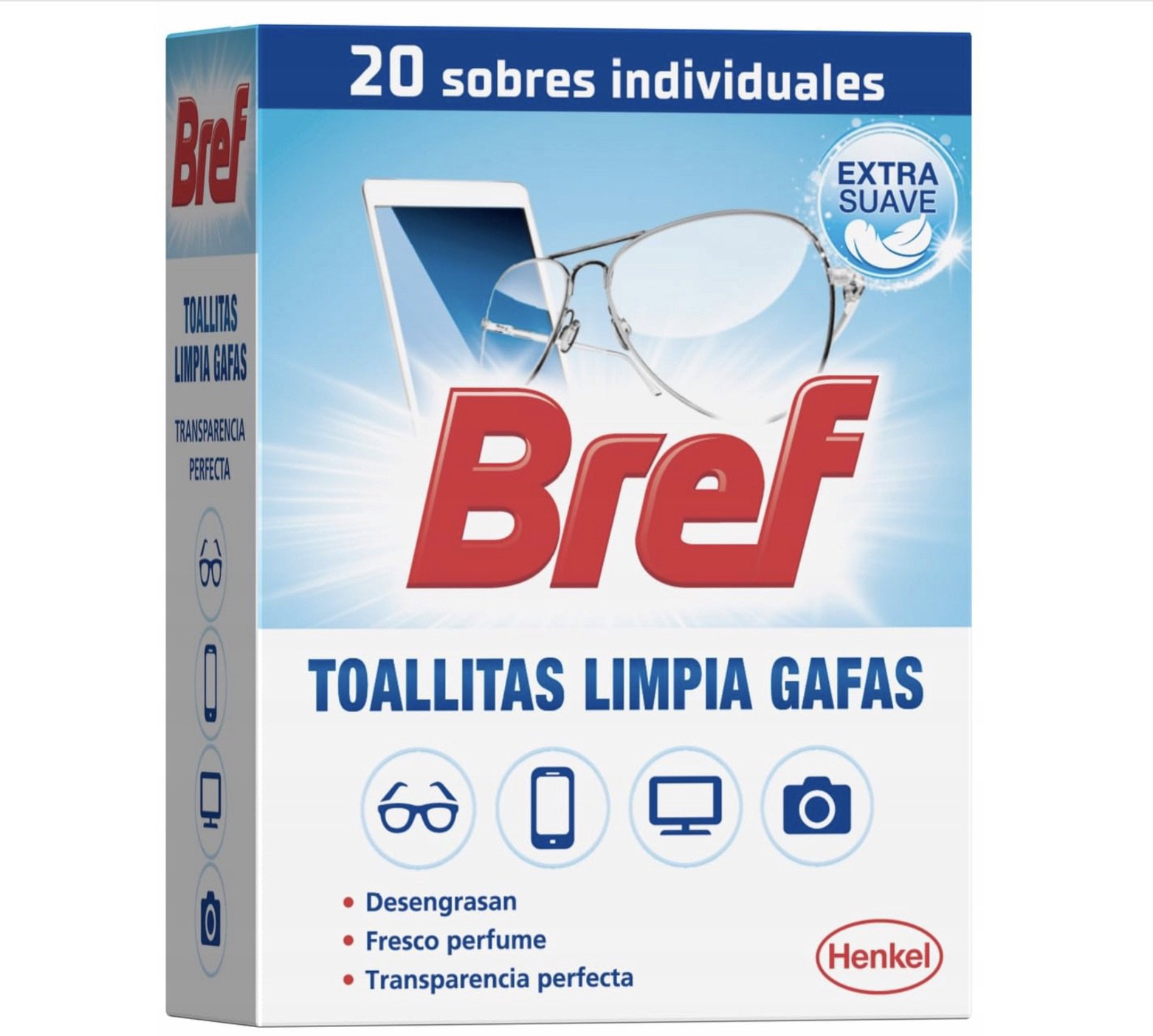 BREF Ubrousky na brýle 20 ks