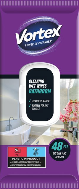 VORTEX Ubrousky do koupelny 48 ks