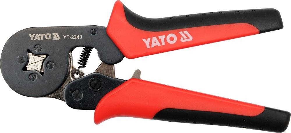 YATO Kleště krimpovací 180 mm profilové HRC 44-47 YT-2240