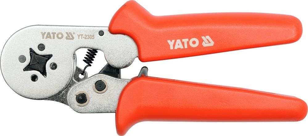 YATO Kleště krimpovací 175mm, HRC 44-47, 0,2-6,00mm2 YT-2305