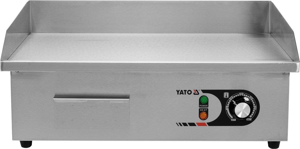 YATO Grilovací deska hladká 3000W 550mm