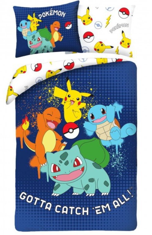 Pokémon: Catch'em all - ložní povlečení