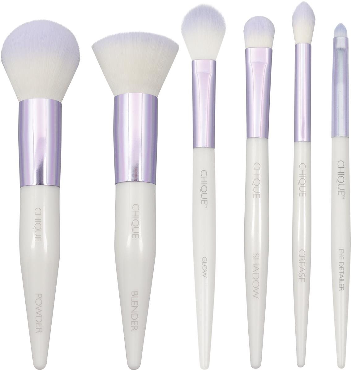 CHIQUE STUDIO 6PC FACE KIT Sada kosmetických štětců na obličej 6 ks