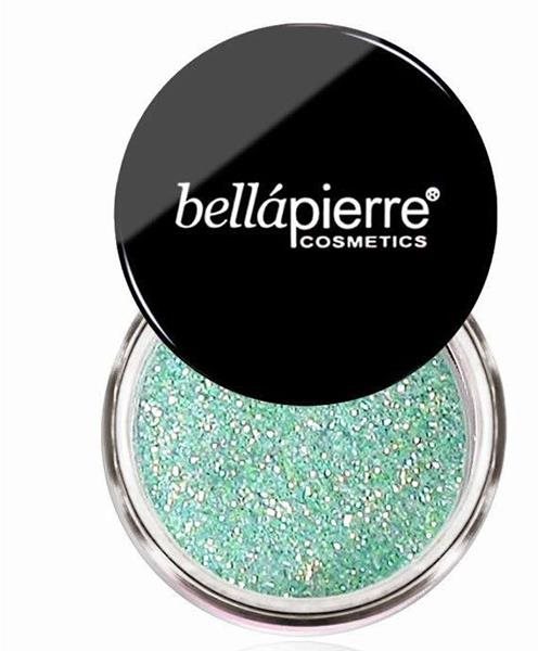 BELLÁPIERRE Kosmetické třpytky, Odstín 03 - Greenastic