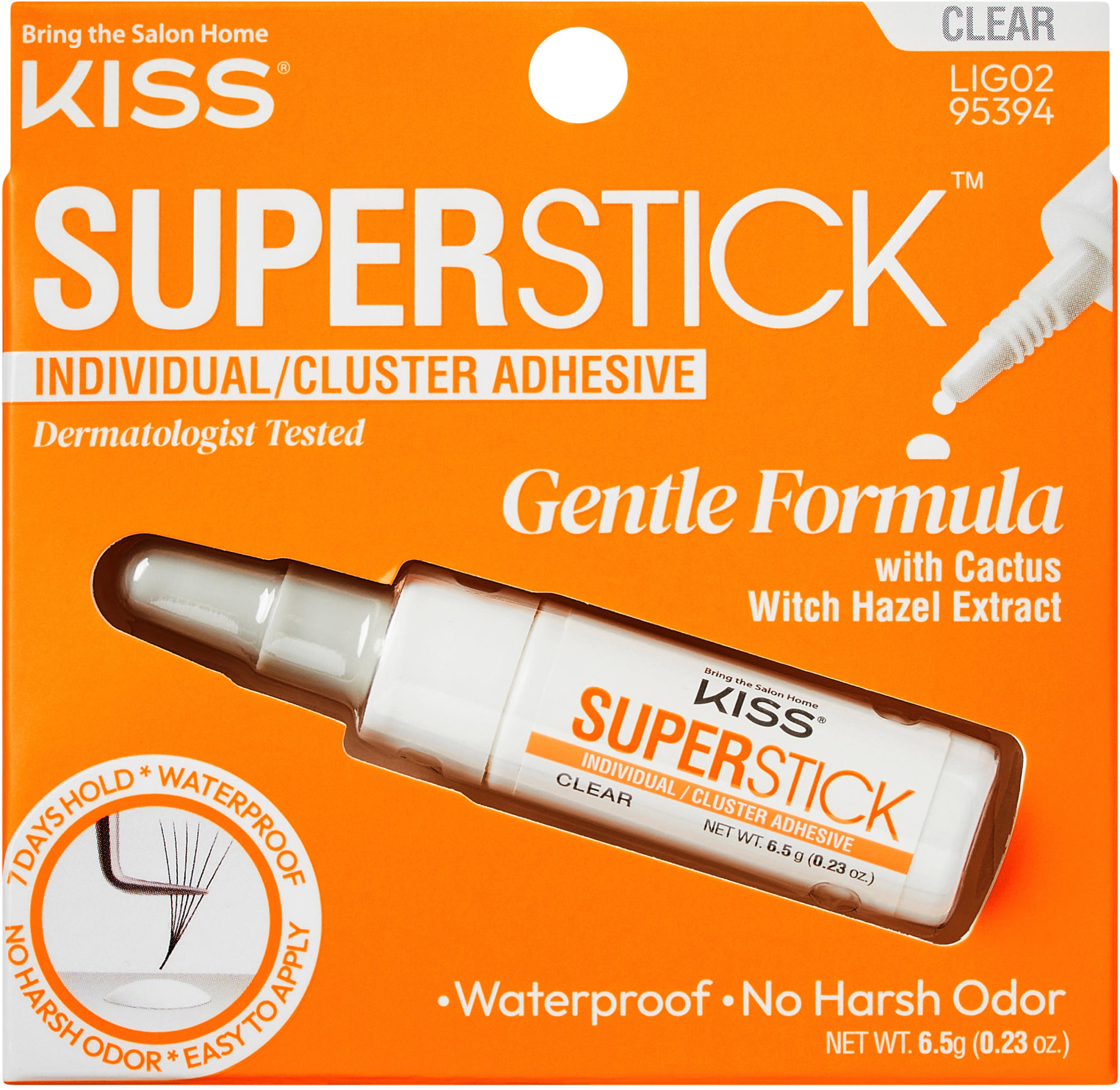 KISS Super Stick Individual Lash Cluster Adhesive Clear