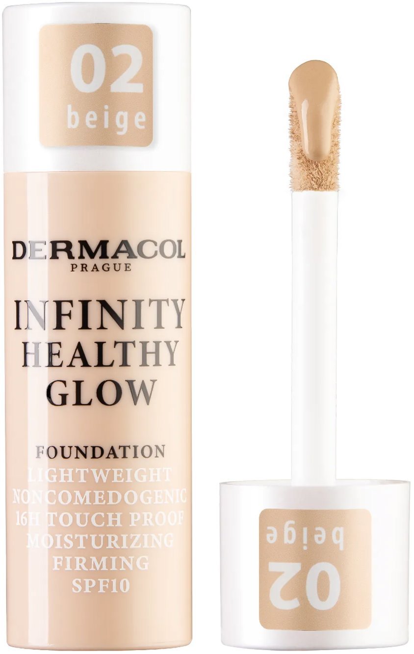 DERMACOL Infinity Healthy Glow Foundation č.02 Beige 20 g