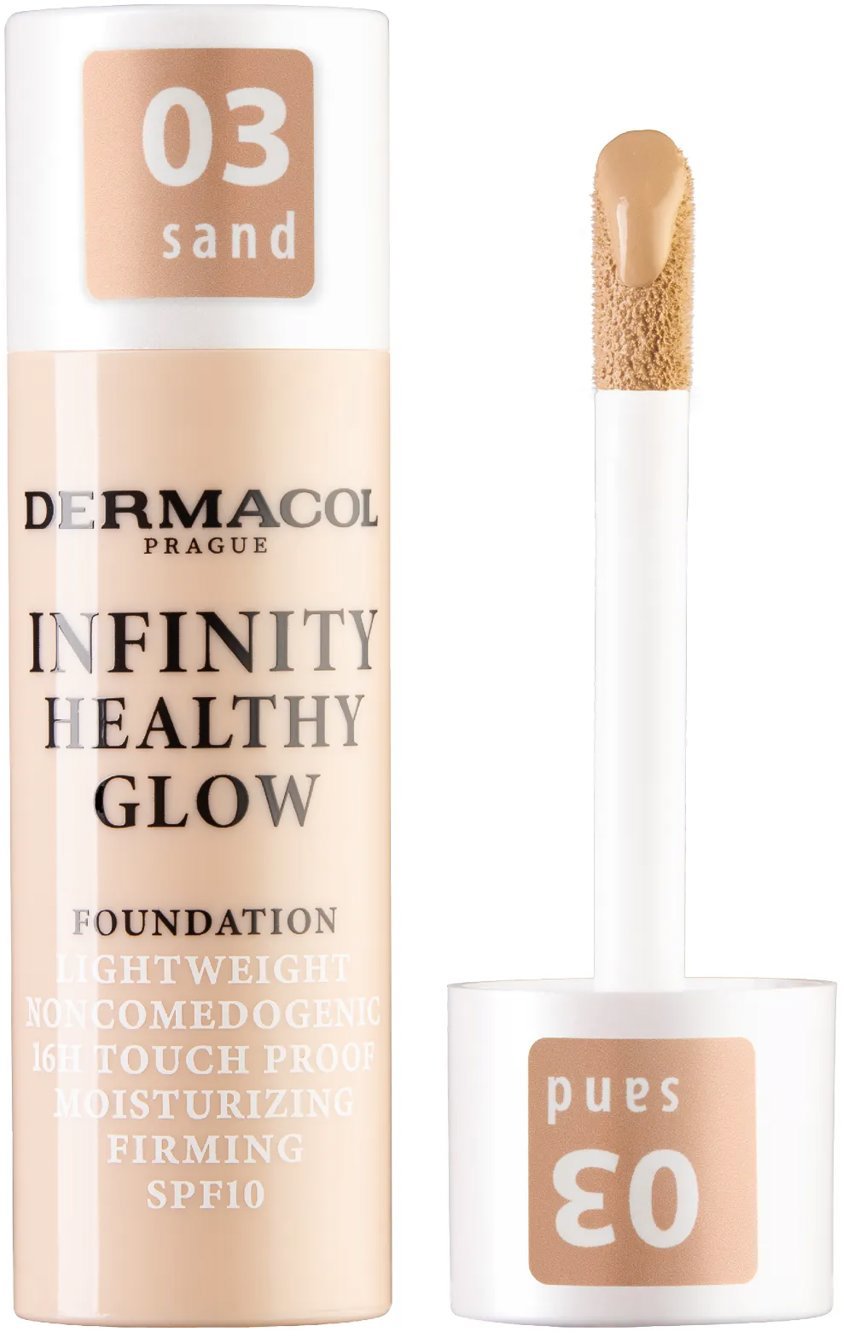DERMACOL Infinity Healthy Glow Foundation č. 03 Sand 20 g