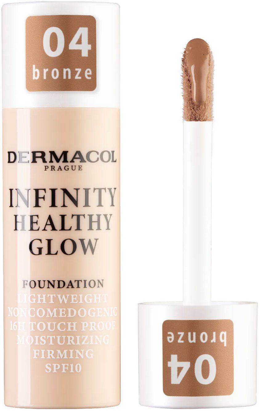 DERMACOL Infinity Healthy Glow Foundation č. 04 Bronze 20 g