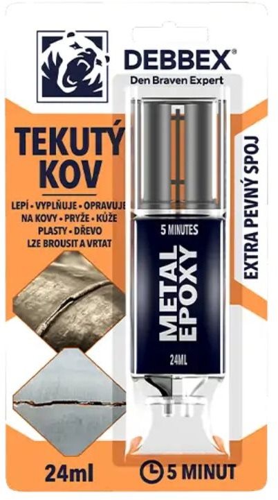 Den Braven Tekutý kov 24ml