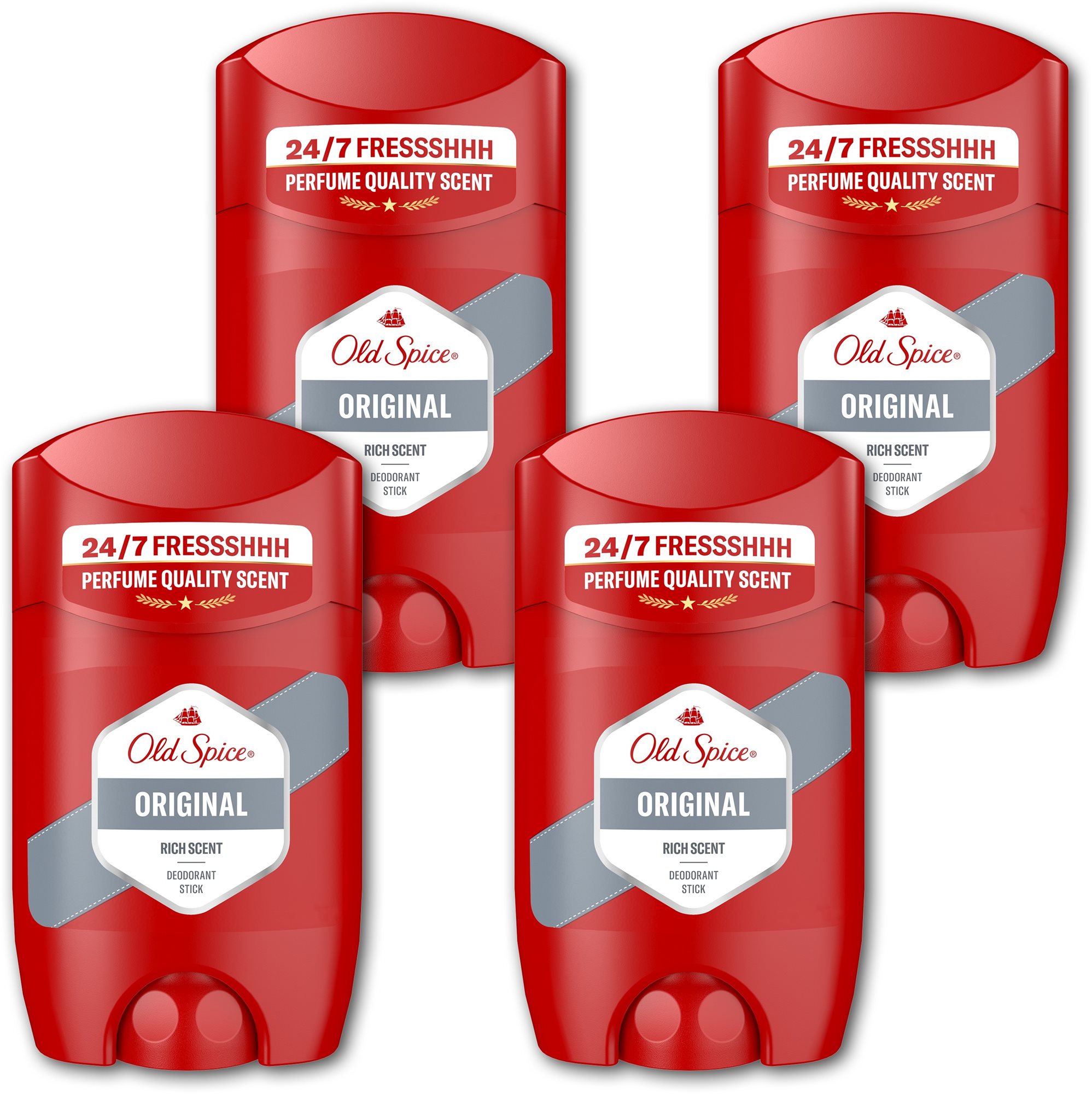 OLD SPICE Original Deo Stick 4 × 50 ml