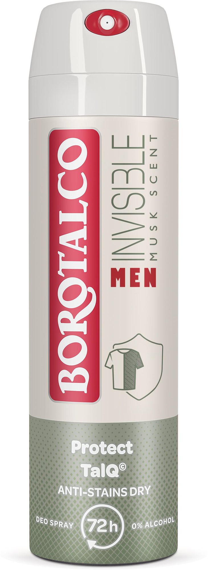 BOROTALCO Men Invisible Musk Scent Deo Spray 150 ml