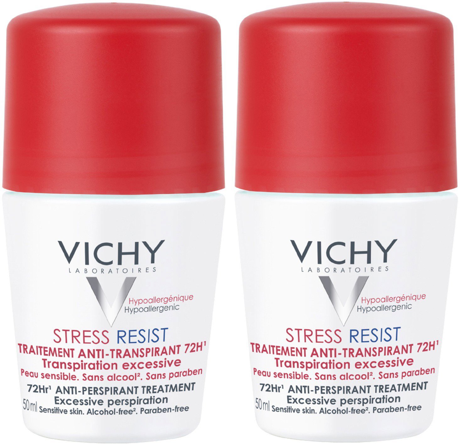 VICHY Stress Resist Antiperspirant 72h 2 × 50 ml