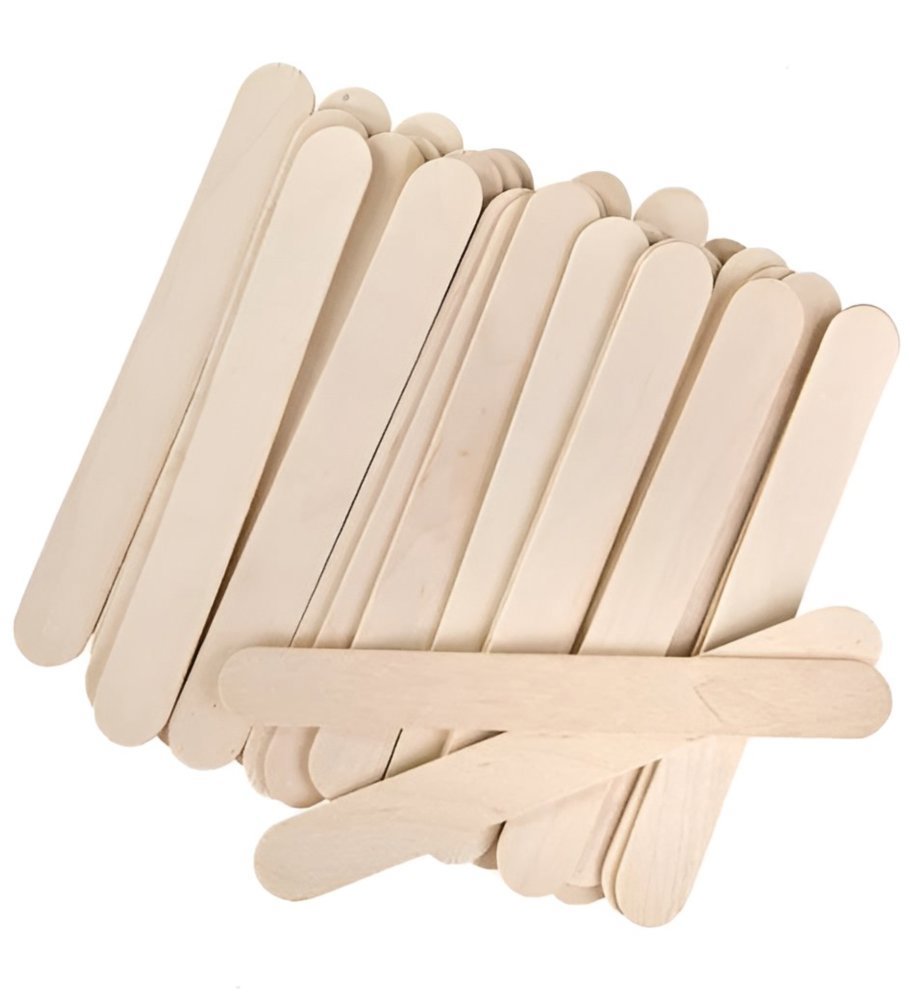 Bafi Špachtle dřevěné, 100 ks