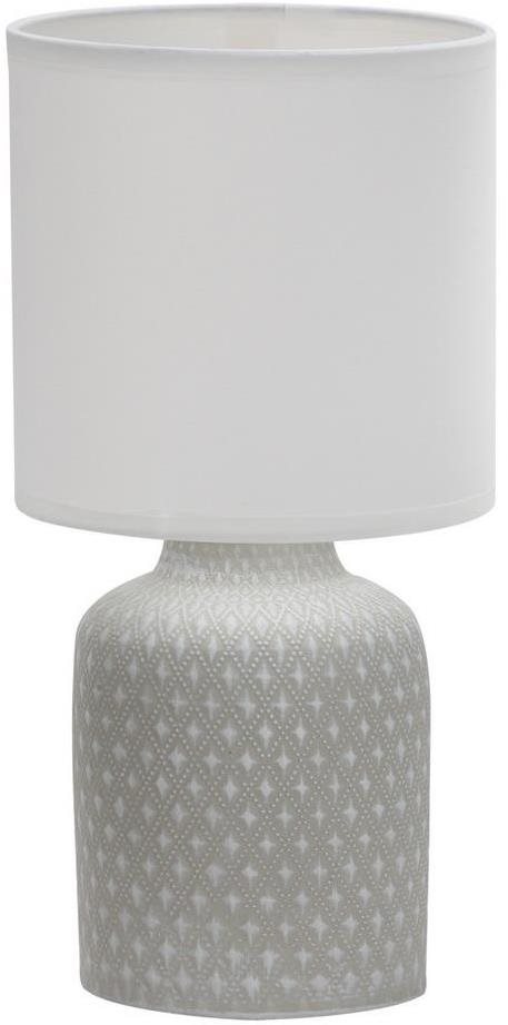Stolní lampa INER 1xE14/40W/230V šedá