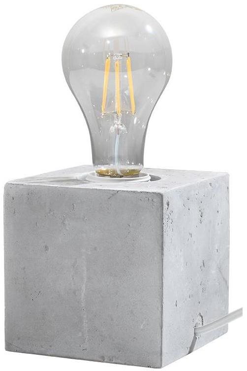 Stolní lampa ABEL 1xE27/60W/230V beton