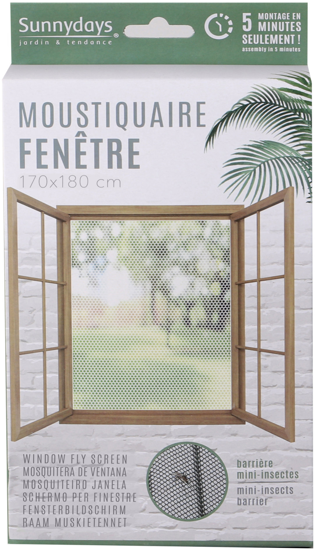 Dochtmann Síť proti hmyzu, moskytiéra 170 × 180 cm