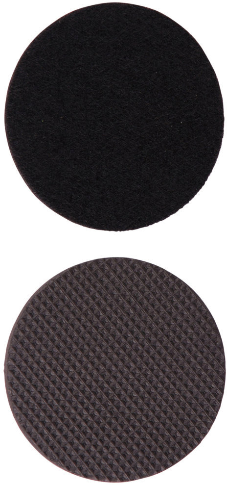 DOCHTMANN Sada filcových podložek černá 50 ks