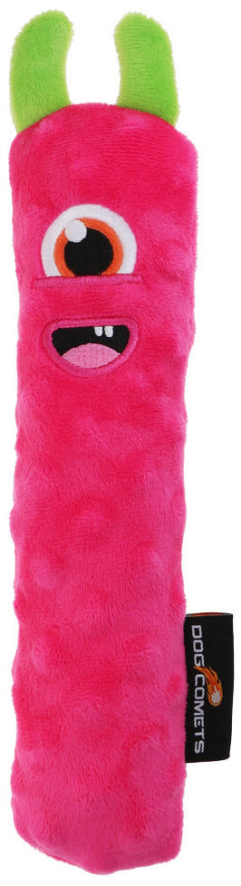 Dog Comets Invaders pešek plyšový růžový M