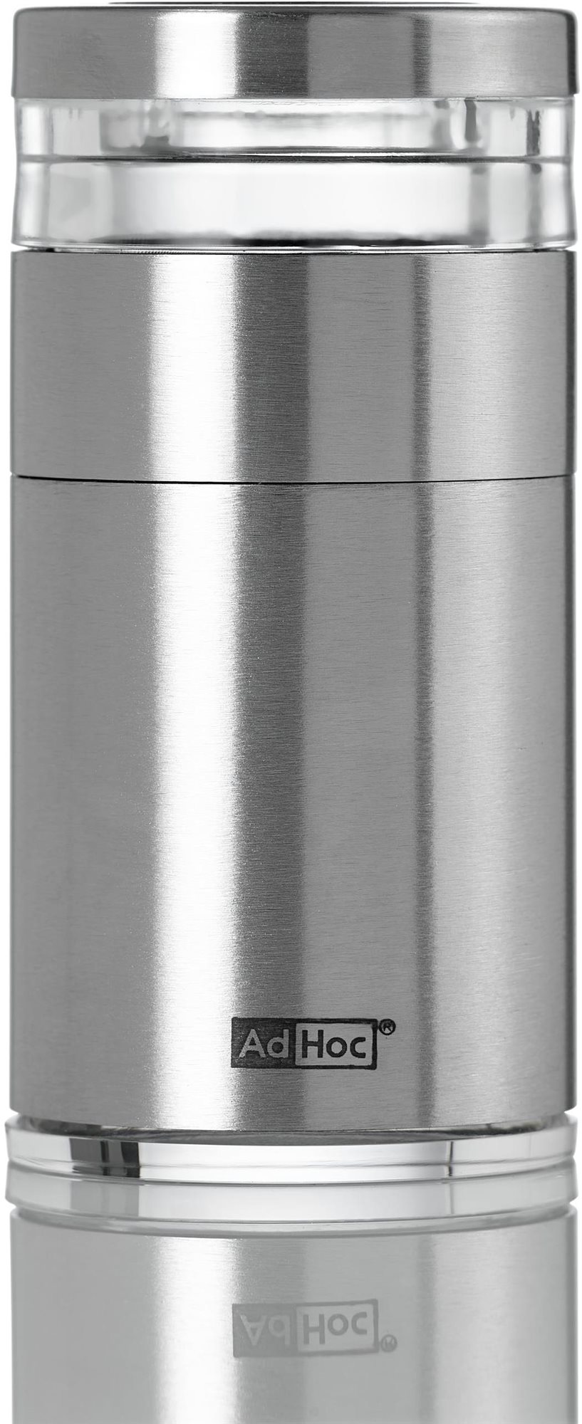 AdHoc Mlýnek na bylinky a koření Molto PreciseCut, nerezová ocel/akryl