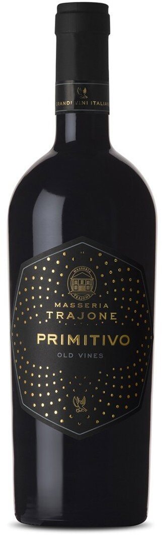 Masseria Trajone Primitivo old Vines Puglia 0,75 l, 16 % vol.
