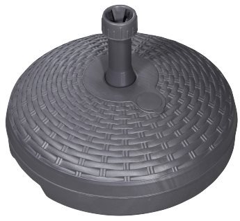 DOPPLER Stojan na slunečník PVC, umělý ratan, 20l