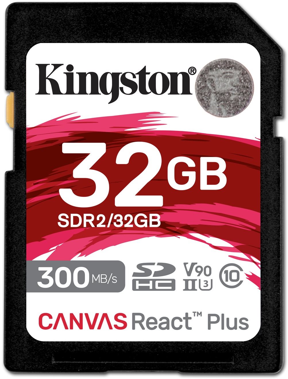Kingston SDHC 32GB Canvas React Plus