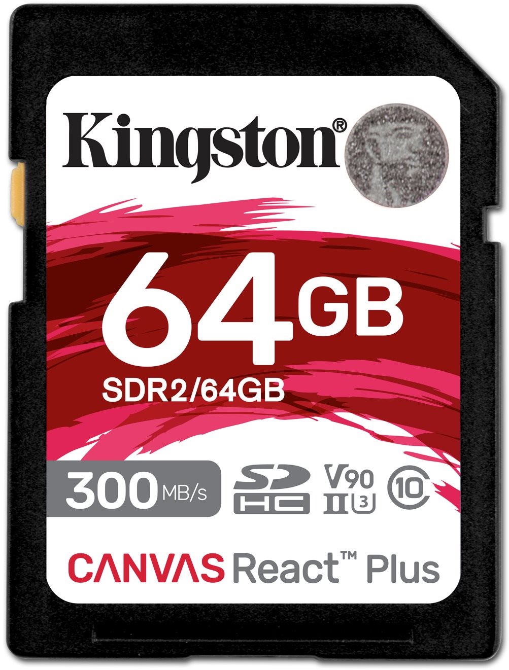 Kingston SDXC 64GB Canvas React Plus