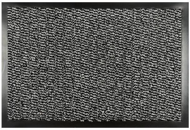 DuraHome Rohož guma & pp, Clin, 60 × 90 cm, šedá