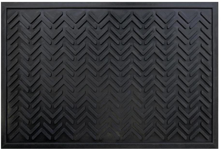 DuraHome Rohož guma, WIRM, 40 × 60 × 09 cm