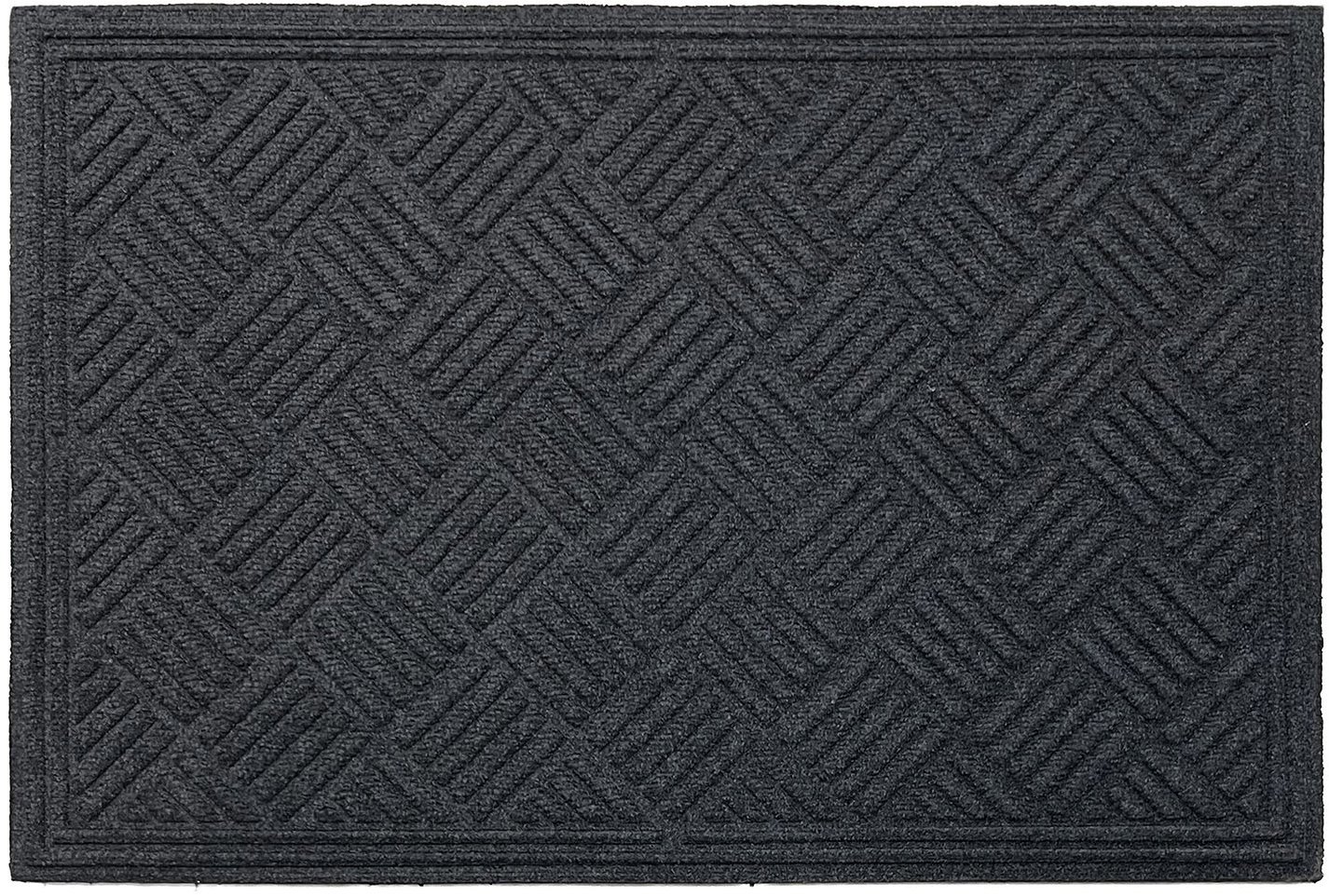 DuraHome Rohož guma & pp, Velvet, 60 × 90 cm, šedá