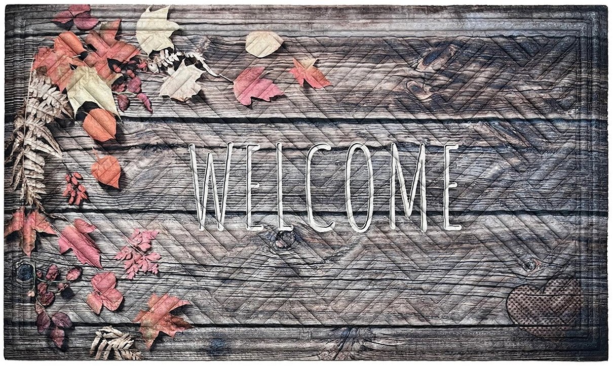 DuraHome Rohož guma & pp, 45 × 75 cm, Color K2