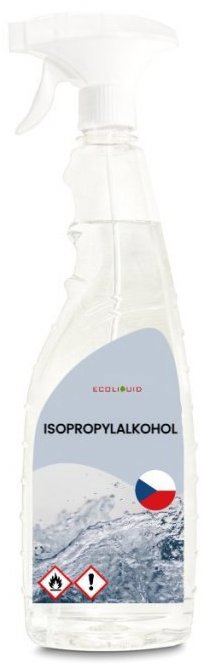 Ecoliquid Isopropylalkohol 99,9 % sprej 1 l
