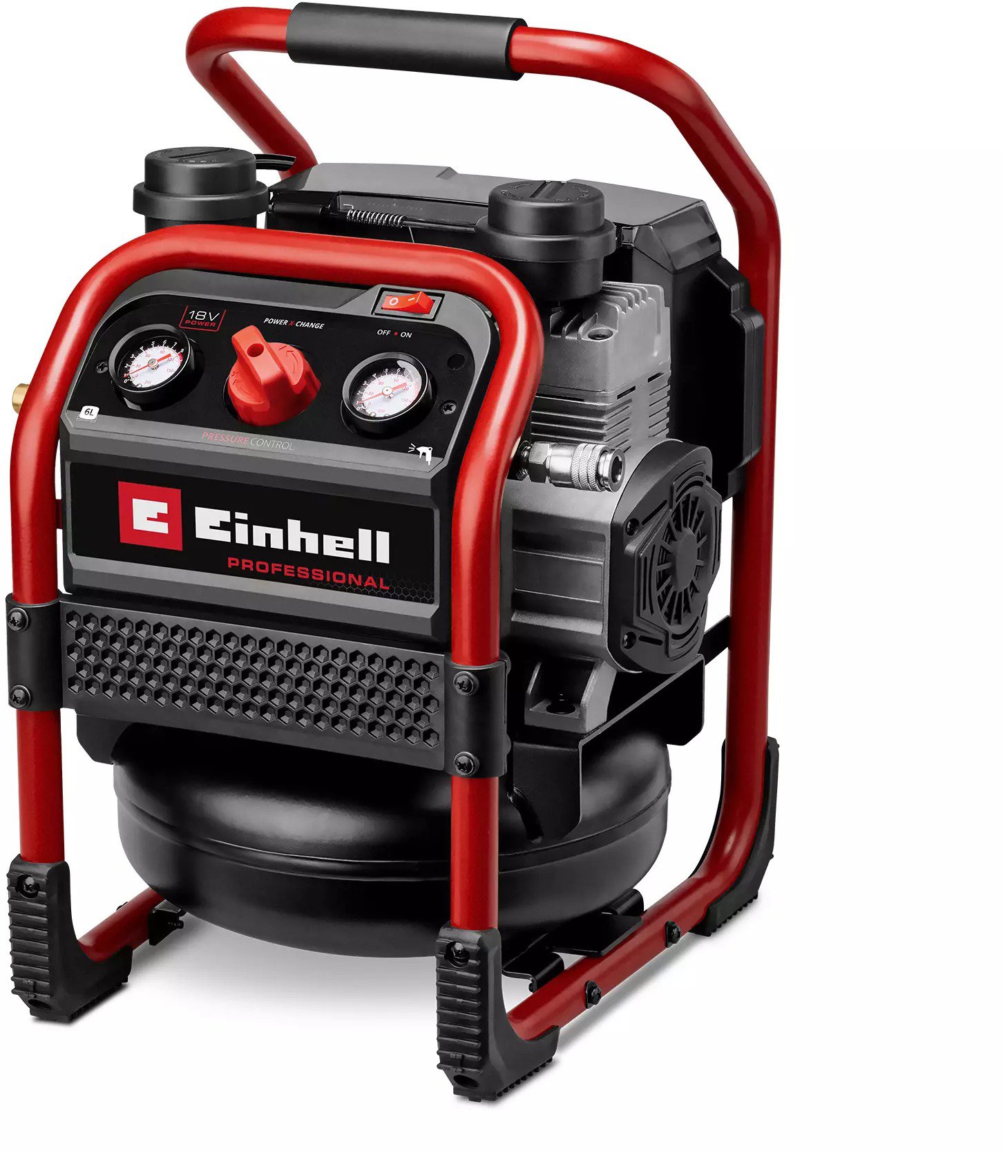 EINHELL Professional Kompresor AKU, tichý Silenzzo 18/160, 4020385 (bez AKU)