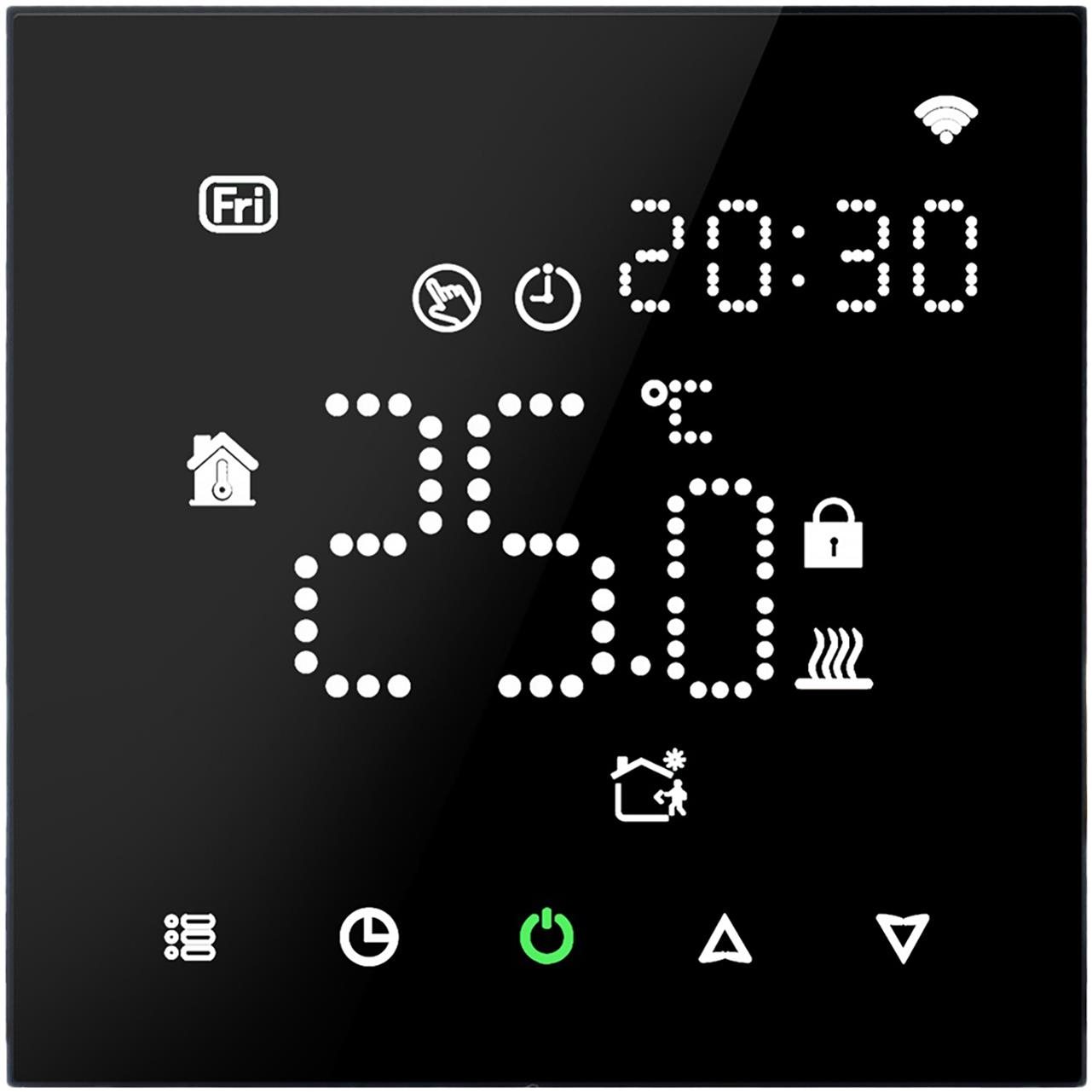 ELEKTROBOCK Termostat PT741B-EI - černý