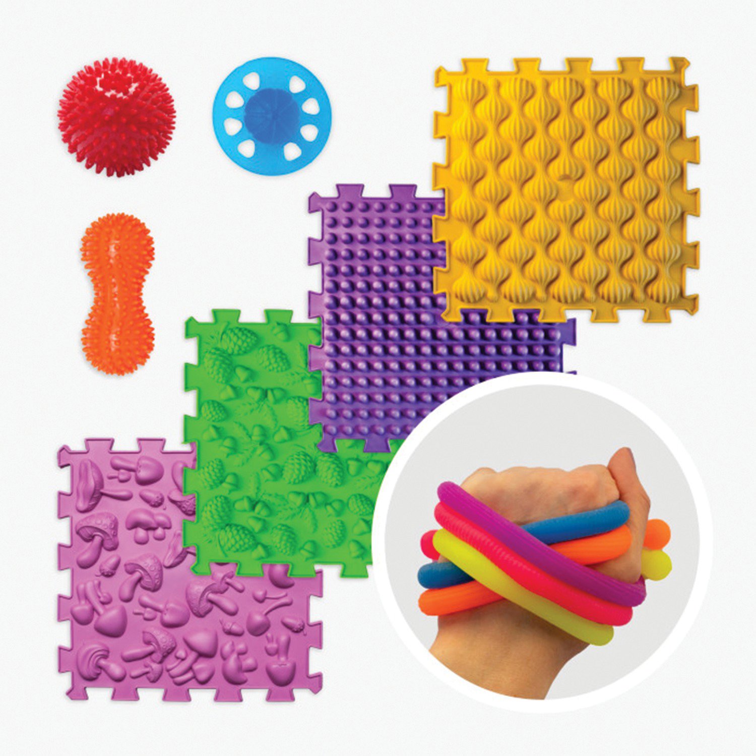 Empt Vývojová senzorická sada Hmatové antistresové hračky