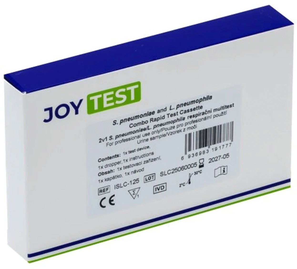 Czech Original Products 2v1 S. pneumoniae/L. pneumophila test 1 ks