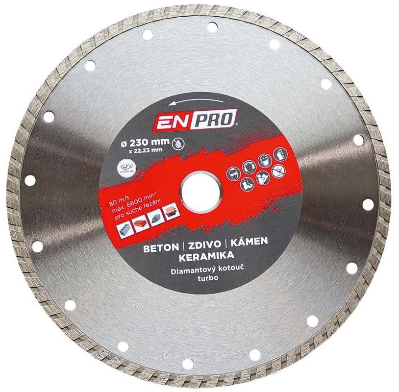 Enpro Kotouč diamantový Turbo 230 × 1,8 × 22,3 mm