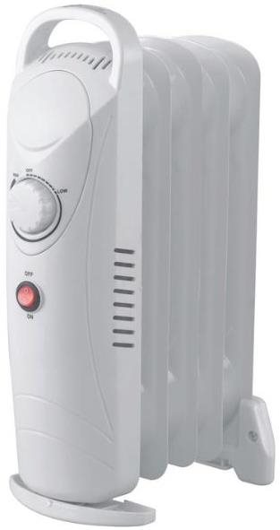 Entac Malý olejový radiátor, 500 W, termostat, 5 žeber