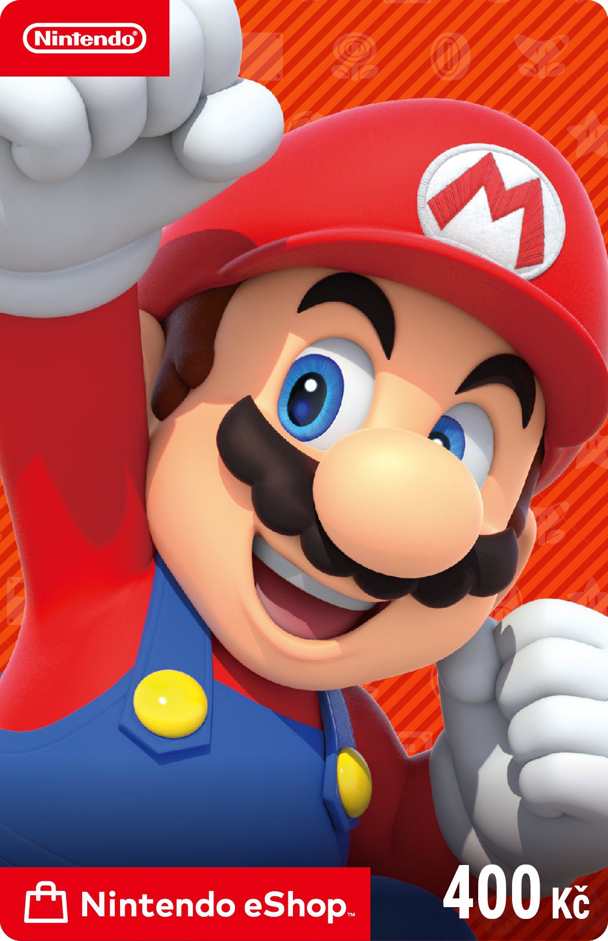 Karta na e-shop Nintendo 400Kč